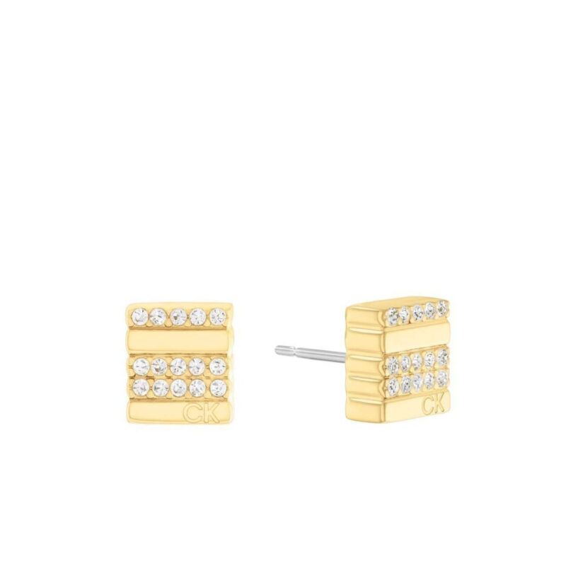 Σκουλαρίκια Calvin Klein Minimalistic Metals Gold