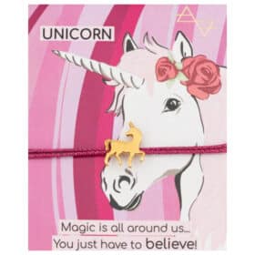 Lifelikes Charm Unicorn Χρυσό