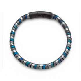 Ανδρικό Βραχιόλι Balance Silver - Blue L31A-B006-3