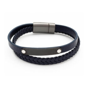 Ανδρικό Βραχιόλι Milos Double Blue L31A-B084-1