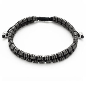 Ανδρικό Βραχιόλι Hematite Black L31A-B113-1
