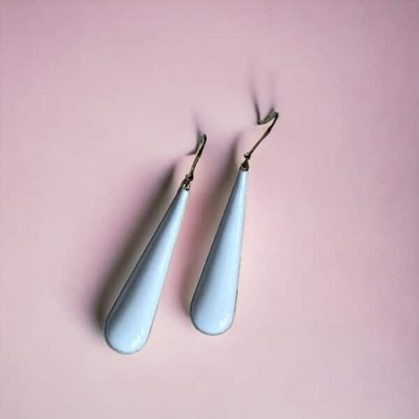Σκουλαρίκια Chroma Long Drops Light Blue