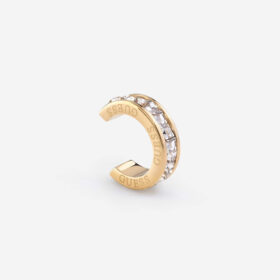 Μονό σκουλαρίκι Guess Ear Cuff Crazy Earrings Gold