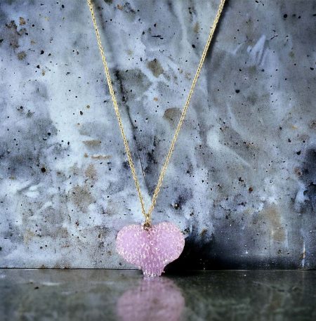 Κολιέ Peebls My Heart Goes Lilac Gold