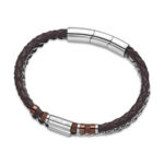 Ανδρικό βραχιόλι Cerruti Alto Brown