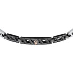 Ανδρικό Βραχιόλι Maserati JM124AVD36 Silver - Black