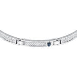 Ανδρικό Βραχιόλι Maserati JM423AVD21 Silver