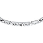 Ανδρικό Βραχιόλι Maserati JM124AVD34 Silver