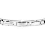 Ανδρικό Βραχιόλι Maserati JM224ATZ40 Ceramic Silver-Black