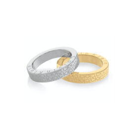 Διπλό Δαχτυλίδι Calvin Klein Iconic Silver - Gold