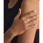 Τριπλό Δαχτυλίδι Calvin Klein Silver - Gold - Rose Gold No 54 - Image 2