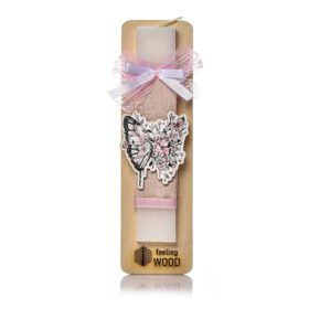Λαμπάδα Flower Butterfly