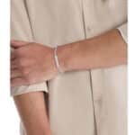 Ατσάλινο Βραχιόλι Calvin Klein Cylinder Links Silver