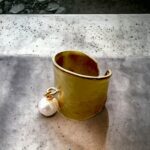 Ανοιγόμενο δαχτυλίδι Chroma Drop Small Pearl