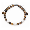 Ανδρικό Βραχιόλι Nordic Beads Tiger Eyes L31A-B069-3