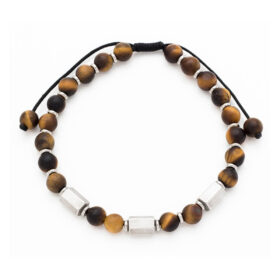 Ανδρικό Βραχιόλι Nordic Beads Tiger Eyes L31A-B069-3