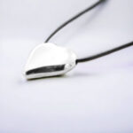 Γυναικείο Κολιέ Peebls Large Heart Silver