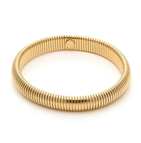 Ατσάλινο Βραχιόλι Visetti Linear Gold
