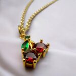 Κολιέ Peebls Color Cherry Gold