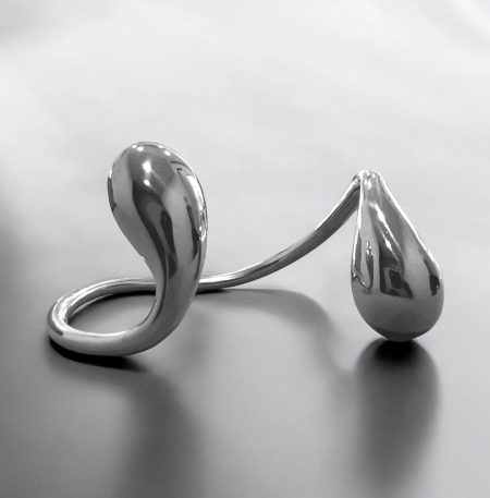 Βραχιόλι Peebls Fluid Steel Silver