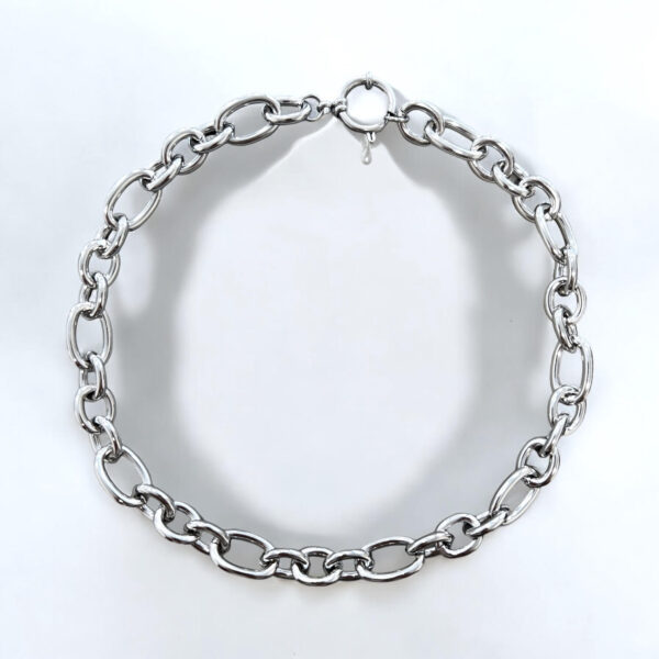 Κολιέ Peebls Oval Chain Silver