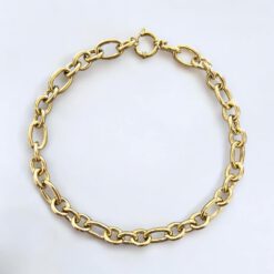 Κολιέ Peebls Oval Chain Gold