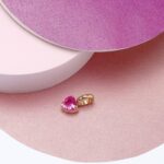Morellato Drop Fuchsia Heart Gold