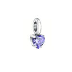Morellato Drop Purple Heart Silver