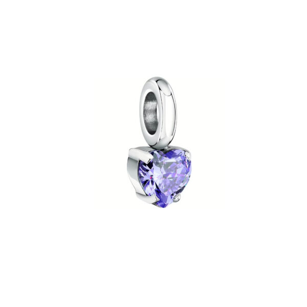 Morellato Drop Purple Heart Silver