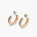 Σκουλαρίκια Calvin Klein Playfull Repetition Rose Gold