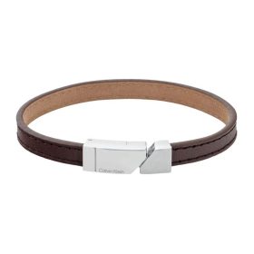 Δερμάτινο Βραχιόλι Calvin Klein 35100003 Brown