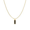 Ανδρικό Κολιέ Tommy Hilfiger 2790541 Gold with Black Onyx