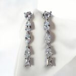 Σκουλαρίκια Classy Stones Silver από ασήμι 925