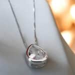 Κολιέ Shiny Drop Silver από ασήμι 925