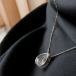 Κολιέ Shiny Drop Silver από ασήμι 925