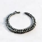 Ατσάλινο Βραχιόλι Peebls Metal Chain Dark Grey