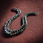 Ατσάλινο Βραχιόλι Peebls Metal Chain Dark Grey