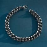 Ατσάλινο Βραχιόλι Peebls Machine Chain Dark Grey