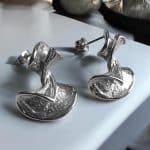 Σκουλαρίκια Peebls Twist It Silver