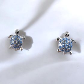 Σκουλαρίκια Caretta Caretta Silver από ασήμι 925