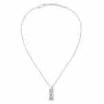 Ανδρικό Κολιέ Maserati Iconic JM423AVD20 Silver Black