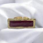 Ανοιγόμενο Δαχτυλίδι Chroma City Maroon