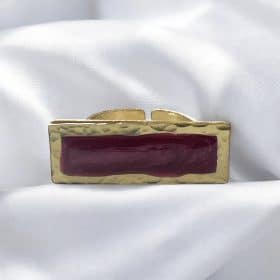 Ανοιγόμενο Δαχτυλίδι Chroma City Maroon