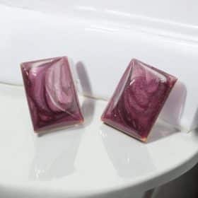 Σκουλαρίκια Chroma Aeolus Winds Maroon