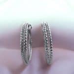 Ατσάλινα Σκουλαρίκια Peebls Orbit Loops Silver