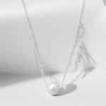 Κολιέ Serene Silver από ασήμι 925