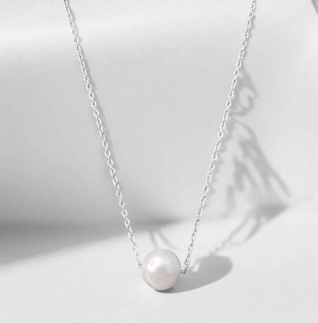 Κολιέ Serene Silver από ασήμι 925
