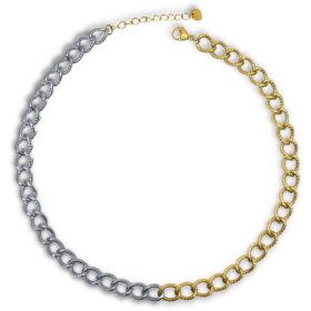 Κολιέ Peebls Two Tone Matte Chain