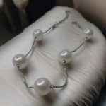 Βραχιόλι Five Pearls Silver από ασήμι 925