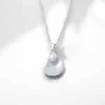 Κολιέ Silver Shell από ασήμι 925